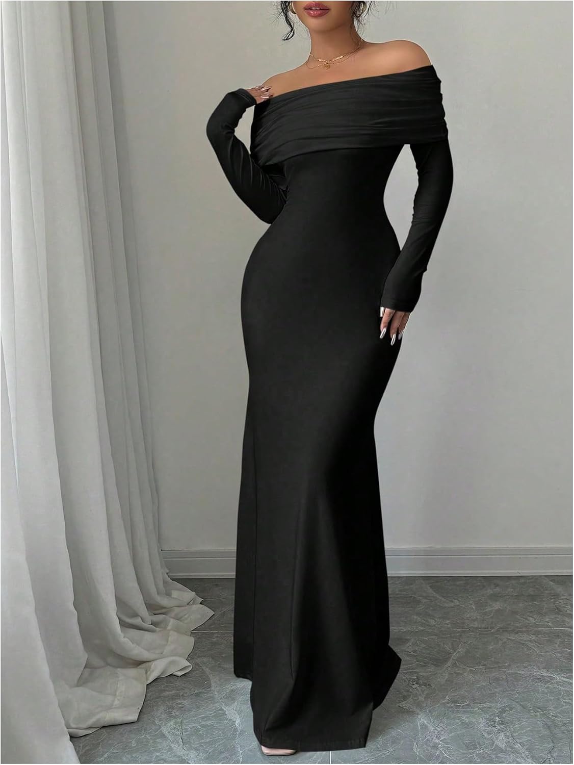 Black pose
