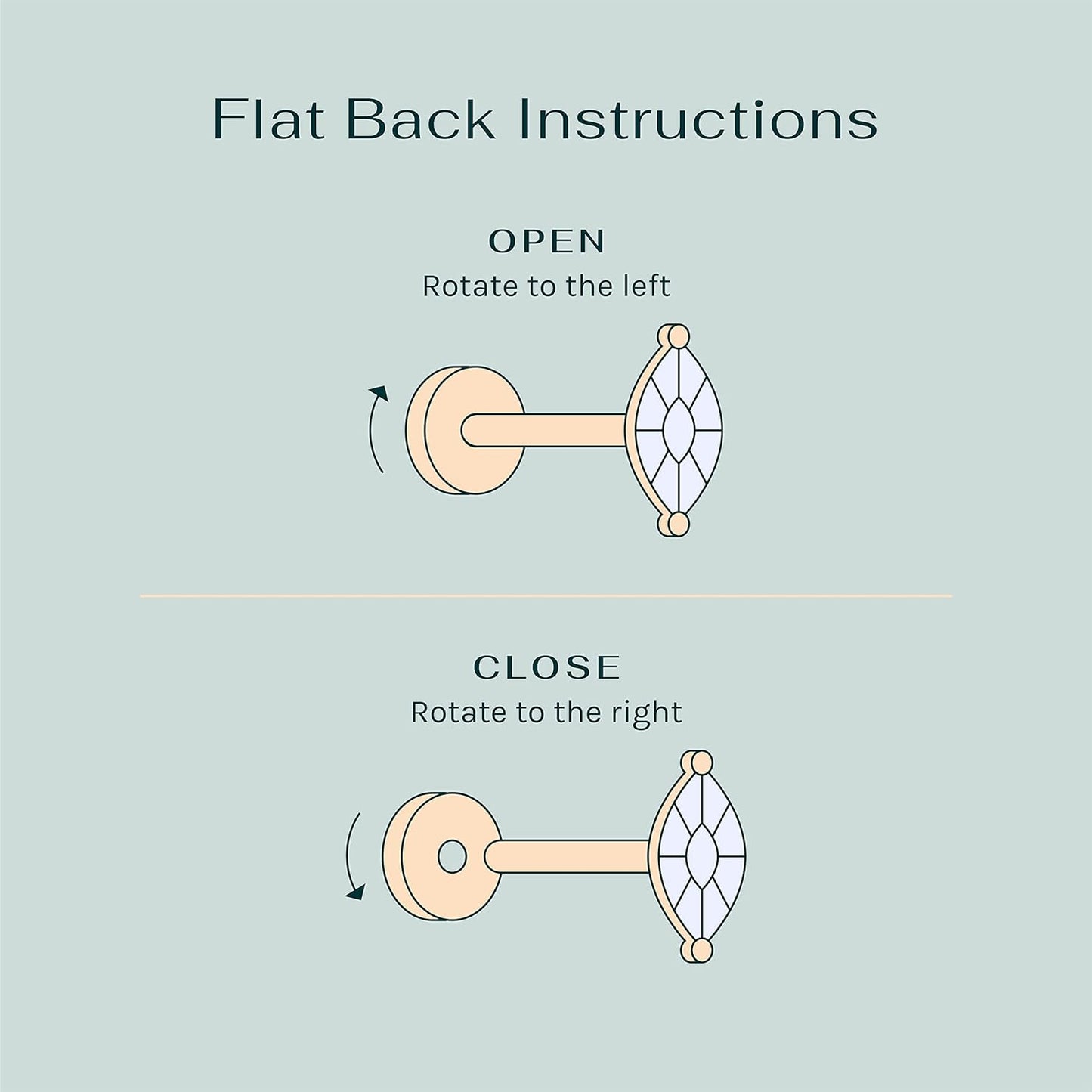 Stunning Cubic Zirconia Stud Earrings 14K GP Flat Back-Free Shipping