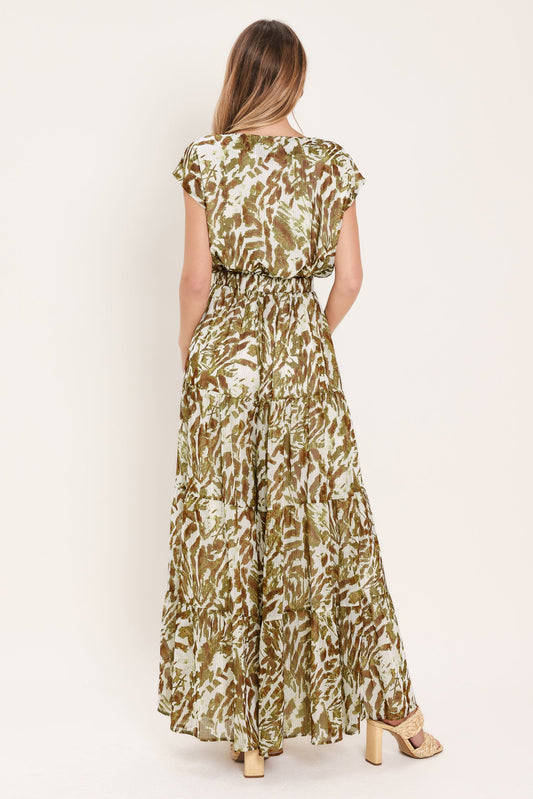 Stylish Golden Grove Woven Jumpsuit - Free Shipping