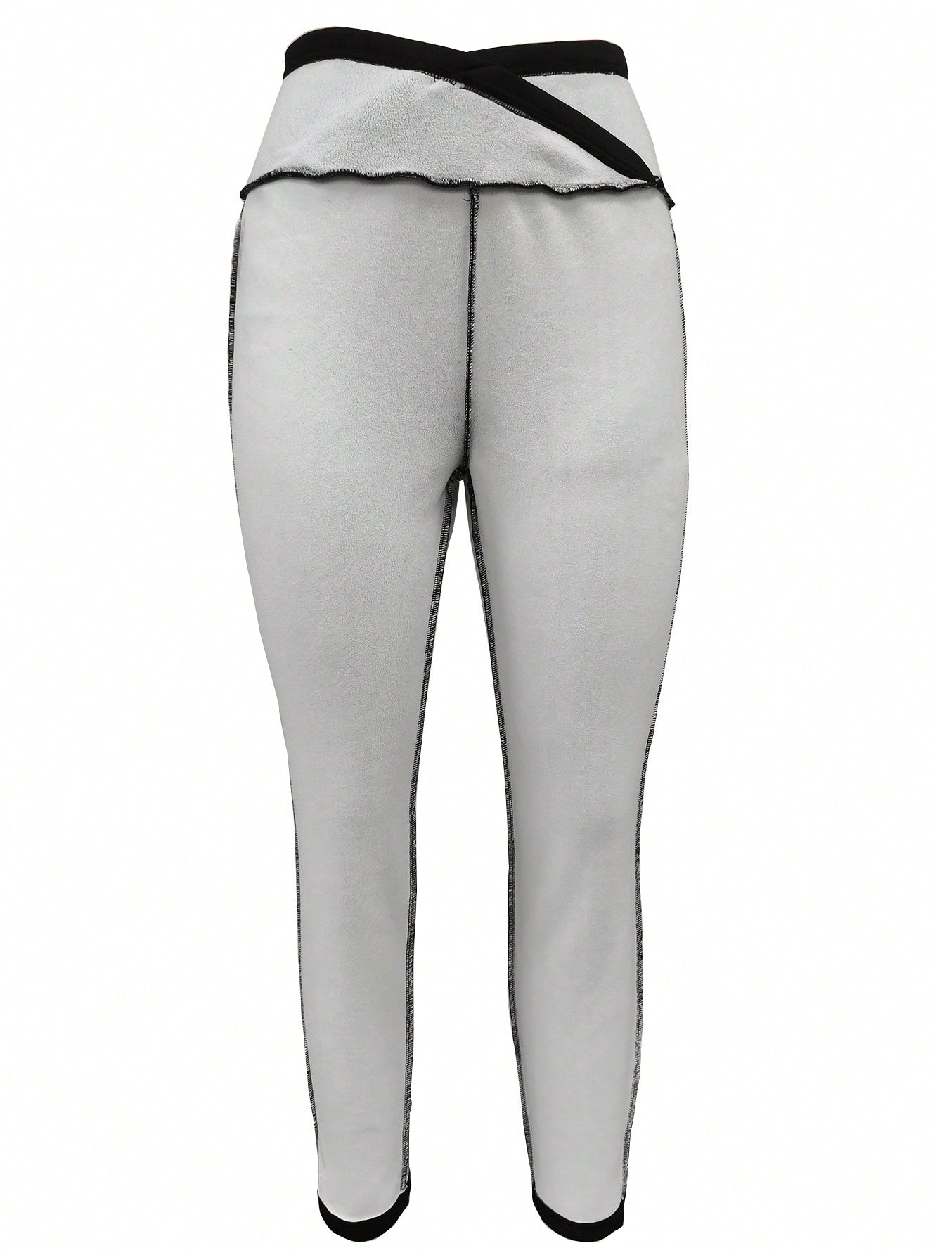Cozy Comfort: Solid Thermal Lined Leggings for Ultimate Warmth and Style