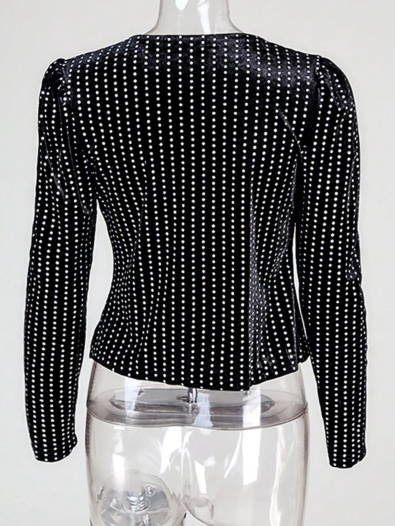 Sparkle & Shine: Gigot Sleeve Open Front Sequin Jacket