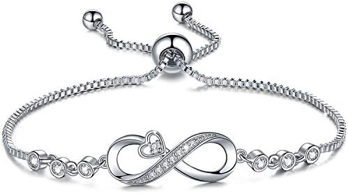 Infinity Heartbeat Adjustable Bracelets - Jewelry Gift | Express Your Love this Valentine's Day!