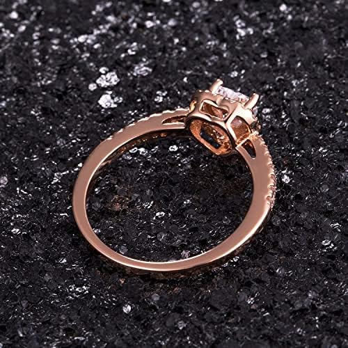 Luxurious 18 Gold Plated Heart-Shaped Halo Cubic Zirconia Ring-Free Shipping