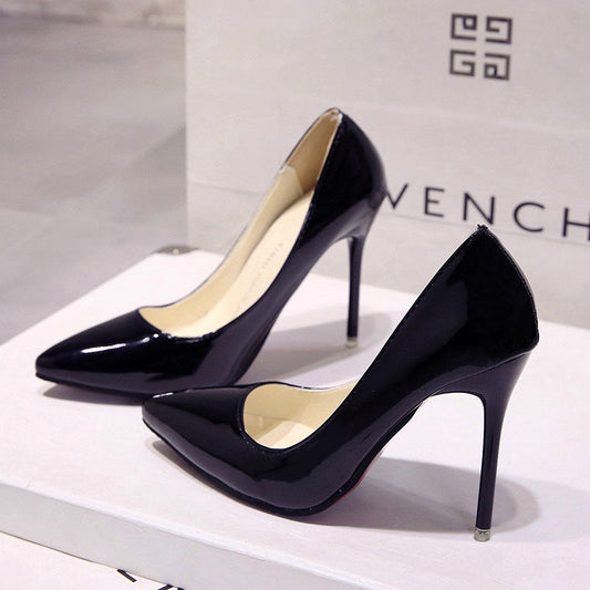Pointed Toe Stiletto Heels - Free Shipping