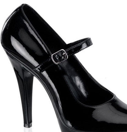 Cutout Waterproof Open-Toe PU High Heels - Free Shipping