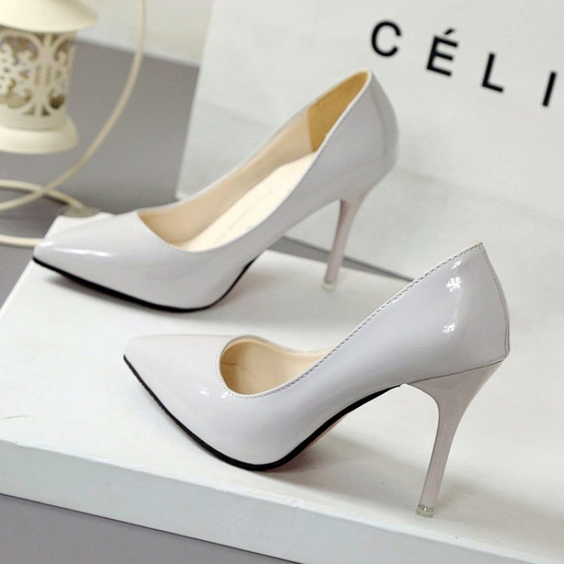Stunning Pointed Toe Stiletto Heels - Free Shipping
