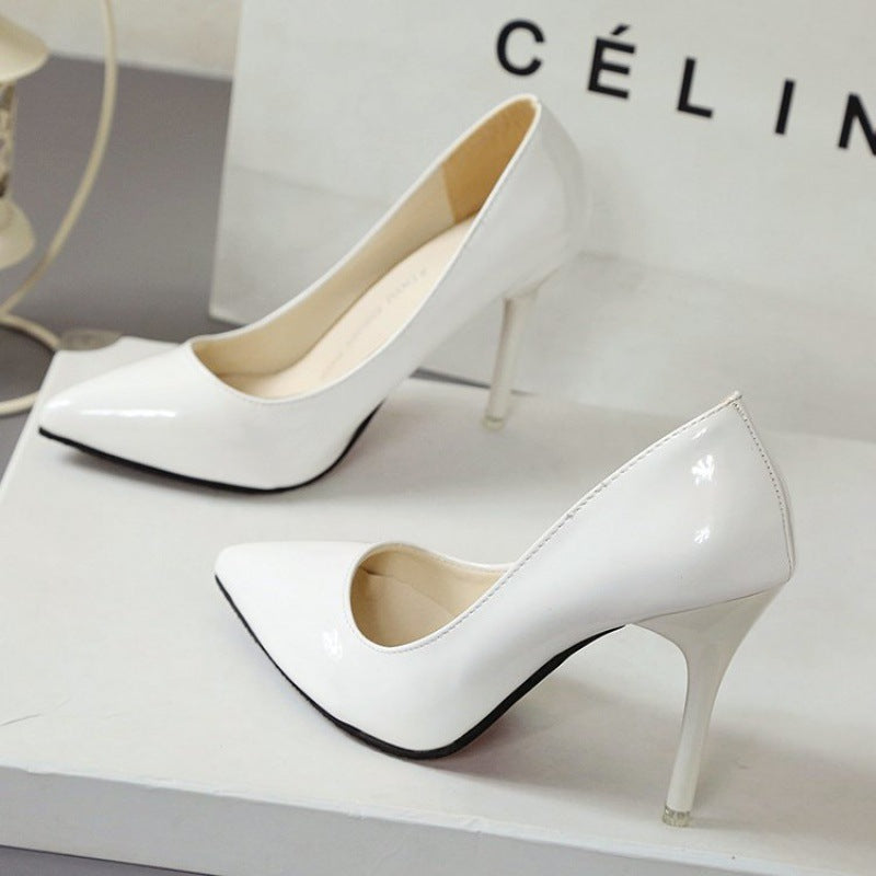 Stunning Pointed Toe Stiletto Heels - Free Shipping