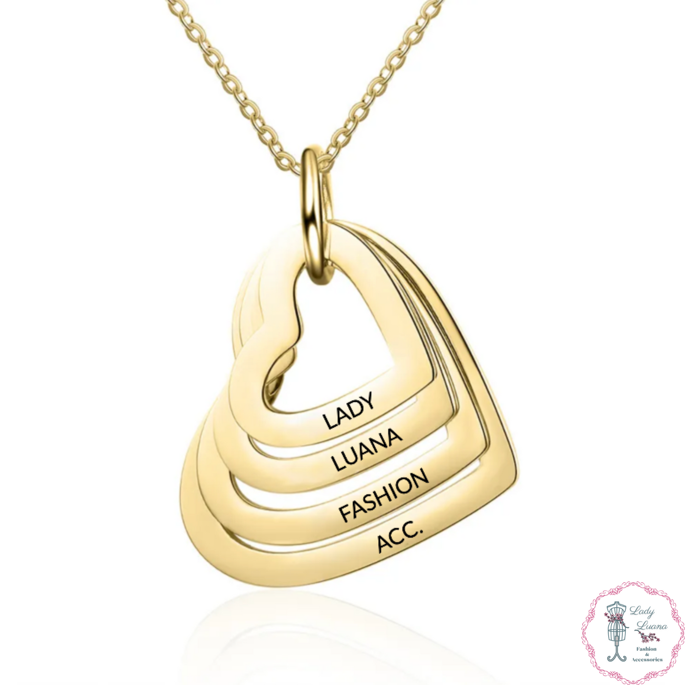 Personalized Heart-Shaped Name Necklace: The Perfect Gift for Any Occasion