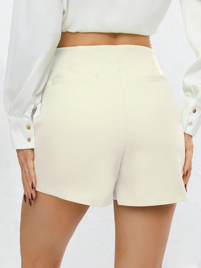 Trendy High Waist Skort Shorts for Women - Stylish Solid Mini Skirt-Free Shipping