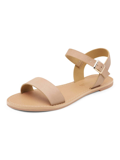 Stylish & Comfy: Women's Cute Open-Toe Ankle Strap Sandals - Perfect for Summer!