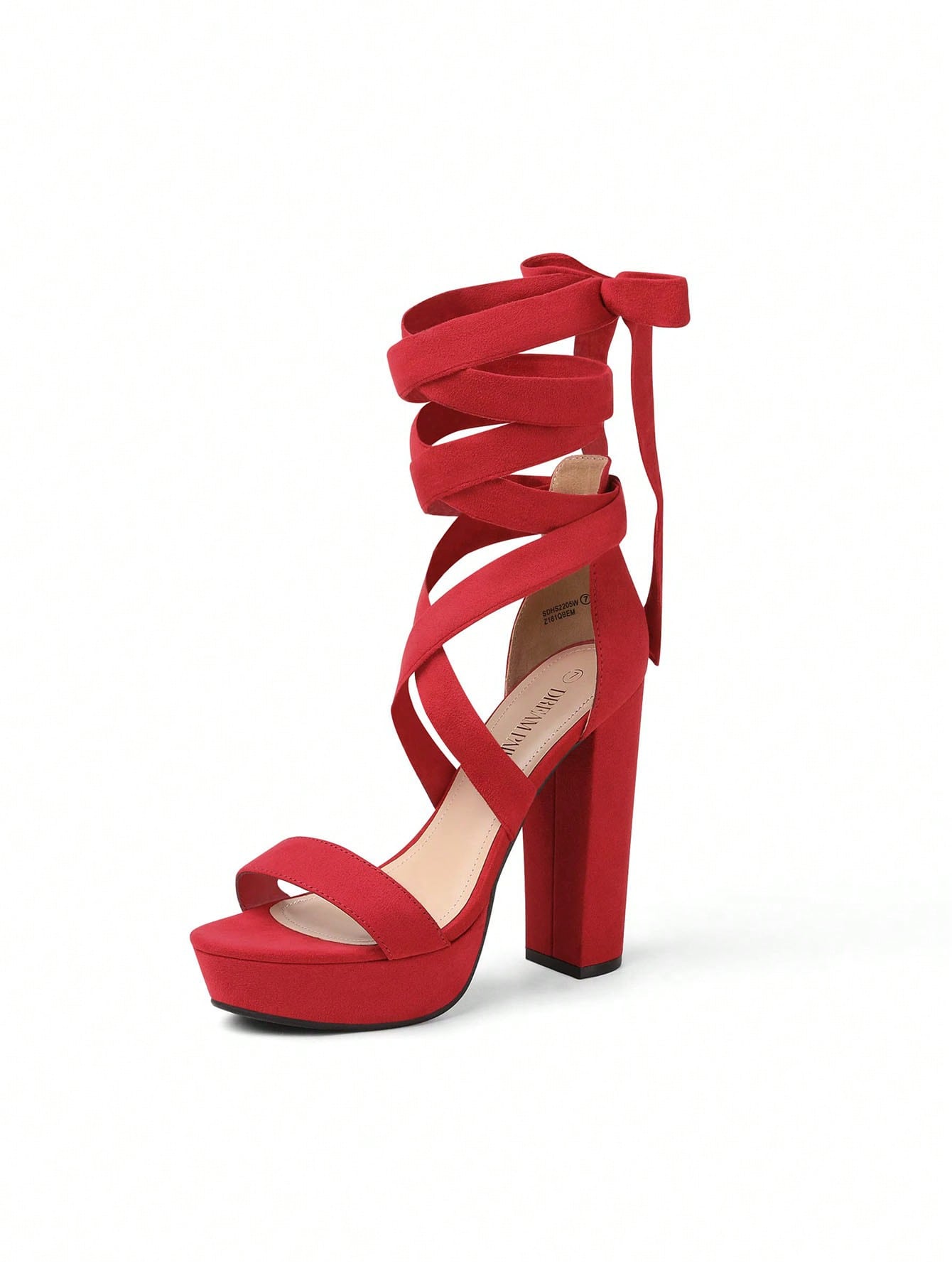 *Strappy Tie Chunky Gladiator Heeled Sandals – The Perfect Glamour For any Occasion-Free Shipping