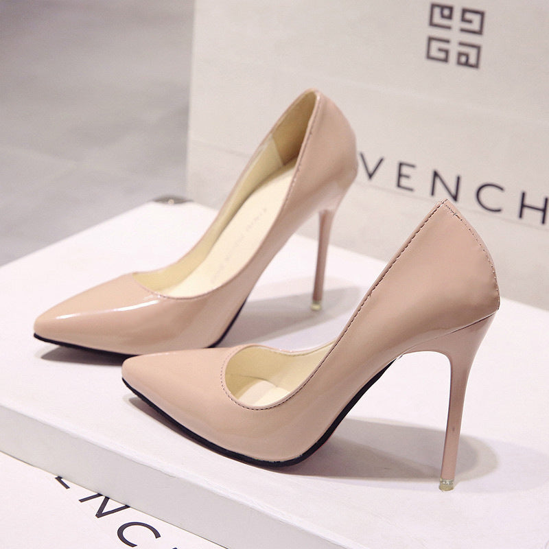 Stunning Pointed Toe Stiletto Heels - Free Shipping