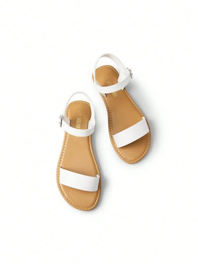 Stylish & Comfy: Women's Cute Open-Toe Ankle Strap Sandals - Perfect for Summer!