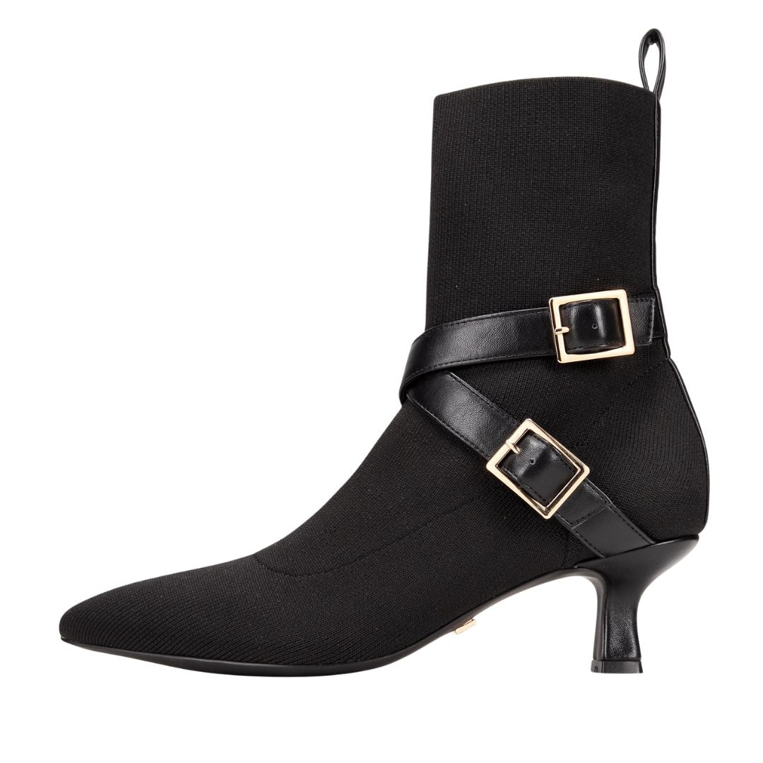 Alma Booties Black - Free Shipping