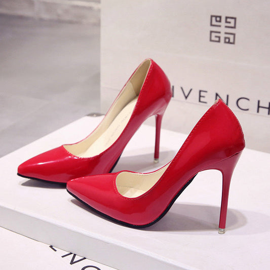 Pointed Toe Stiletto Heels - Free Shipping