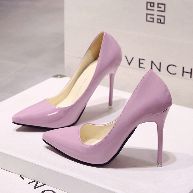 Stunning Pointed Toe Stiletto Heels - Free Shipping