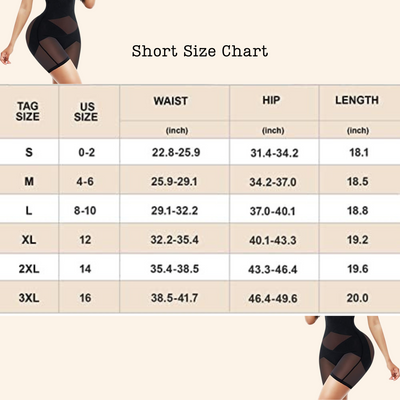 High Waist Tummy Control Shapewear: Seamless Women's Body Shaper and Butt Lifter Shorts Undergarment