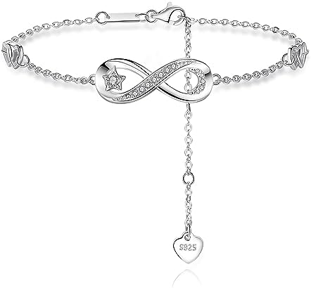 Infinity Heartbeat Adjustable Bracelets - Jewelry Gift | Express Your Love this Valentine's Day!