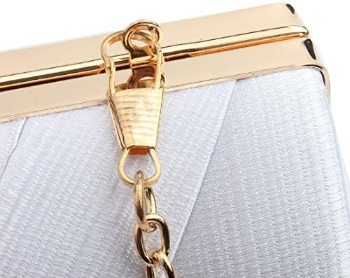 Luxury Silk Clutch with Sophisticated Tassel Charm: Ideal for Prom,Weddings and Galas