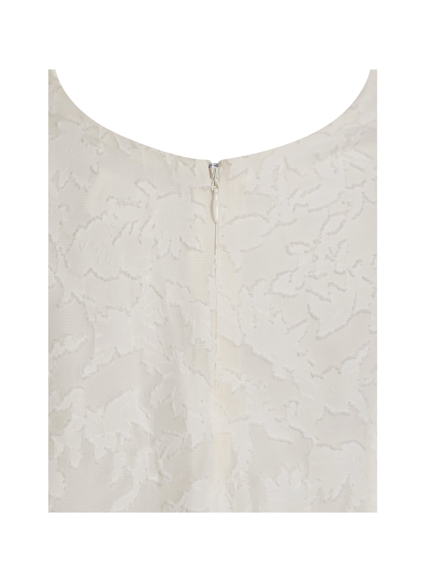 Miss Circle Pandora White Bubble Sleeve Backless Maxi Dress - Free Shipping