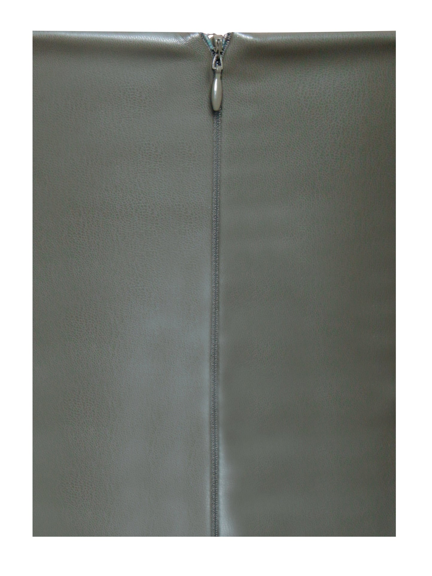 Miss Circle Eliana Olive Vegan Leather Dress - Free Shipping