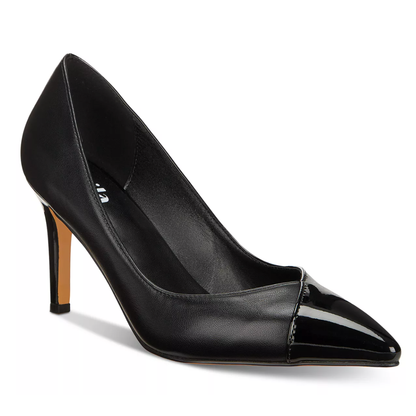 Michelle Pumps Black Extended Sizes- Free Shipping