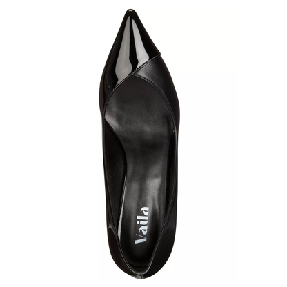 Michelle Pumps Black Extended Sizes- Free Shipping