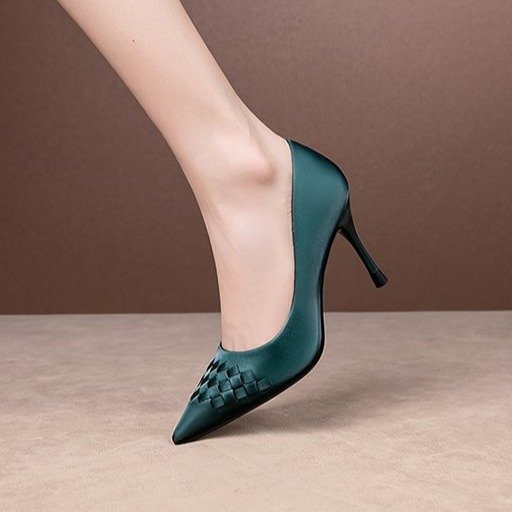 Pointed Toe Stiletto Heels - Free Shipping