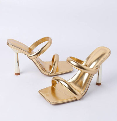 Glamorous Strappy High Heel Sandals: Elevate Your Style with Fashionable Footwear