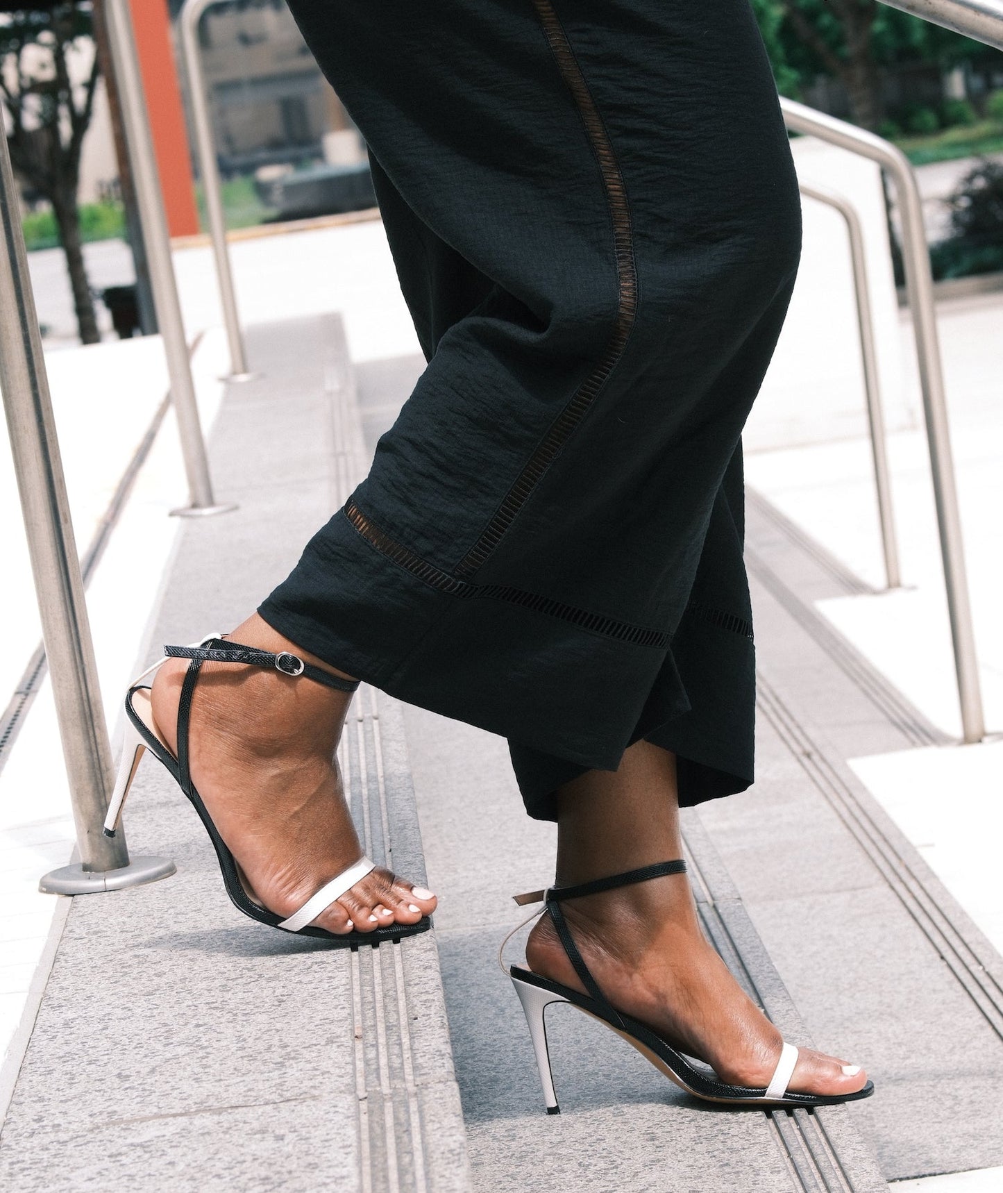 Quinn Sandals Extended Sizes High Heel Shoes - Free Shipping