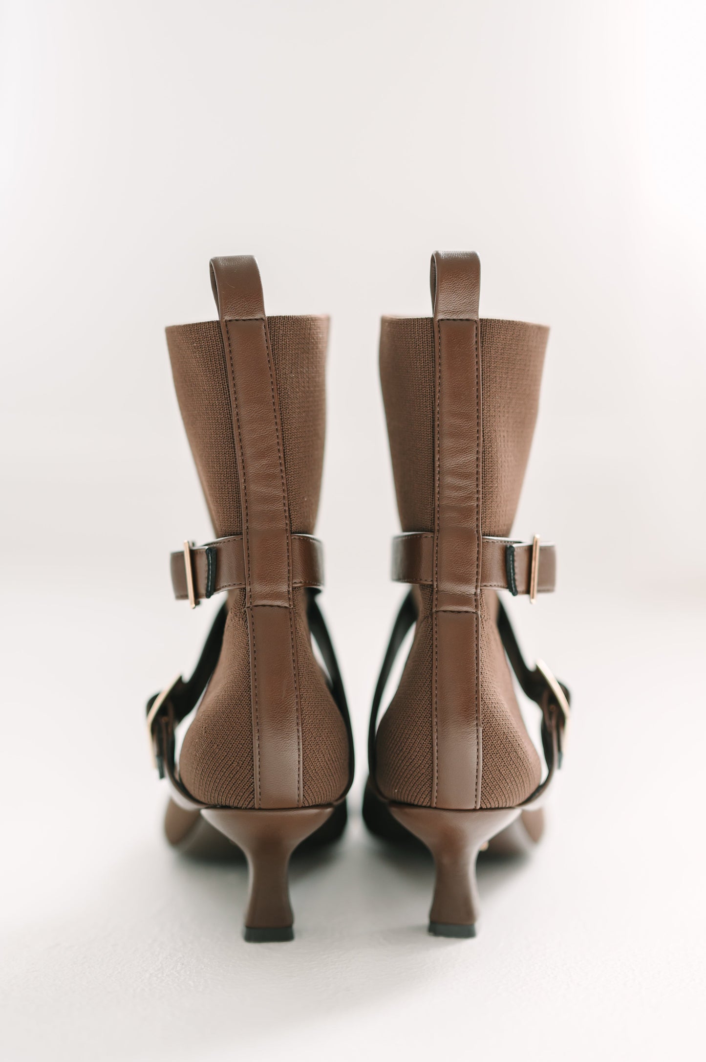 Alma Booties Brown - Free Shipping