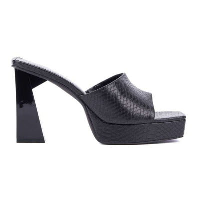 Step out in Style: Women's Teresa Block Heels - Wide Width