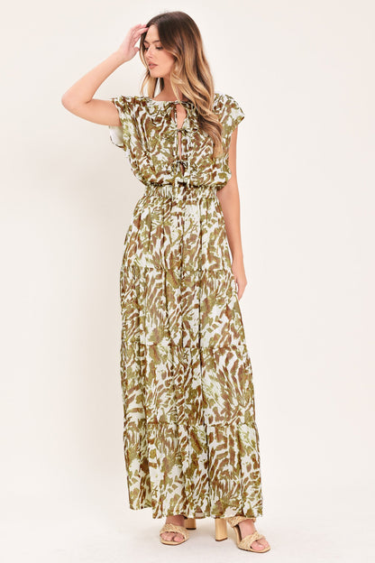 Stylish Golden Grove Woven Jumpsuit - Free Shipping