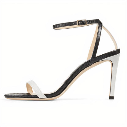 Quinn Sandals Extended Sizes High Heel Shoes - Free Shipping