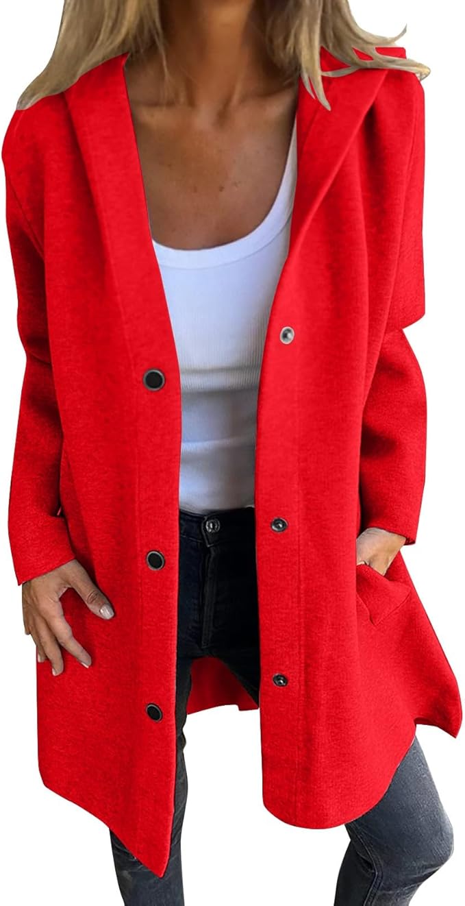 Stylish Long Sleeve Open Front Sweater Jacket with Hood - Casual Elegance - Free Shipping