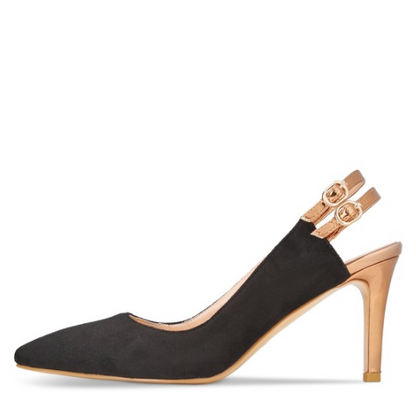 Renee High Heel Slingback Extended Sizes - Free Shipping