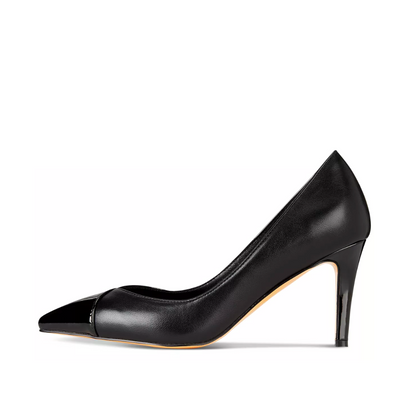 Michelle Pumps Black Extended Sizes- Free Shipping