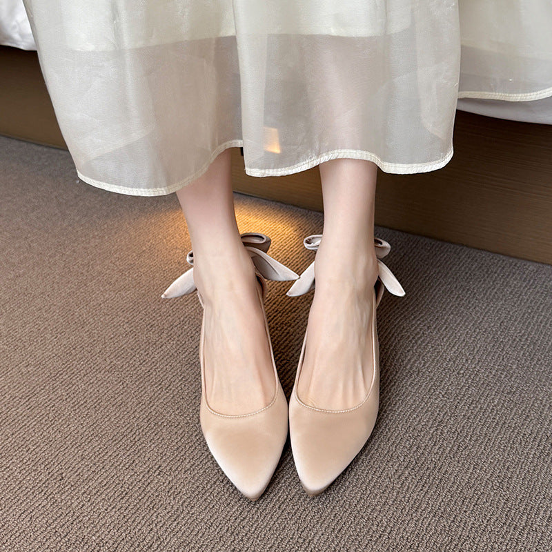 Pointed Toe Stiletto High Heels - Free Shipping