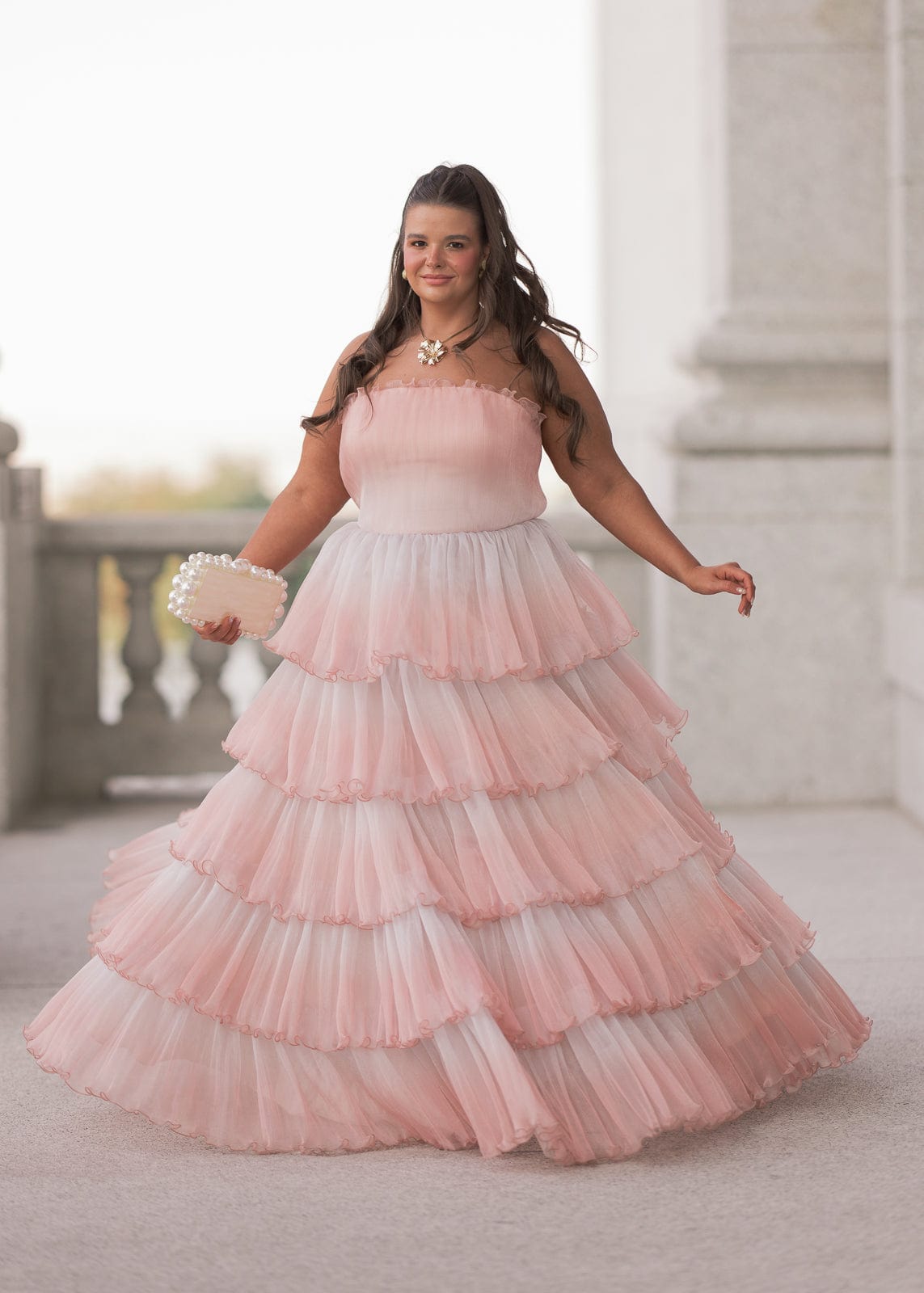 Stylish Genevieve Dress Sizes 00-34 - Free Shipping
