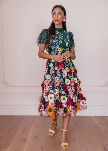 Beautiful Jubilee Dress Evergreen Sizes XXS-6XL - Free Shipping