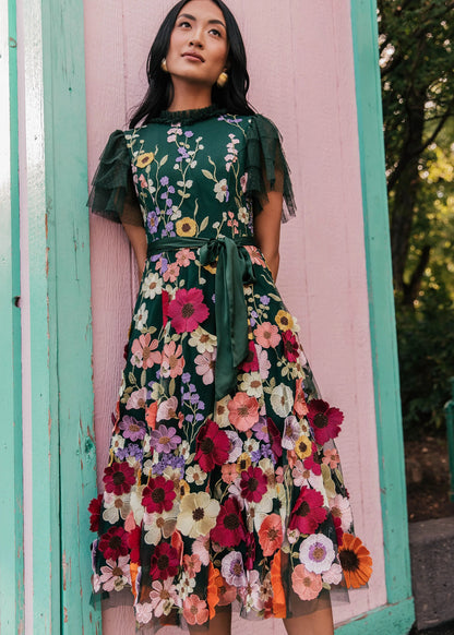 Beautiful Jubilee Dress Evergreen Sizes XXS-6XL - Free Shipping