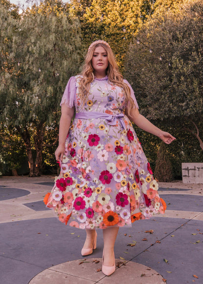Beautiful Lilac Jubilee Dress Sizes XXS-6XL - Free Shipping