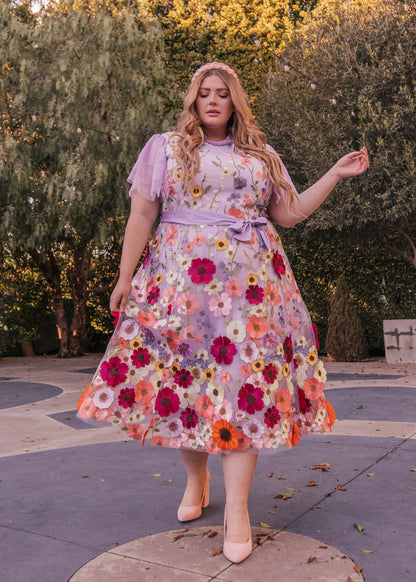 Beautiful Lilac Jubilee Dress Sizes XXS-6XL - Free Shipping