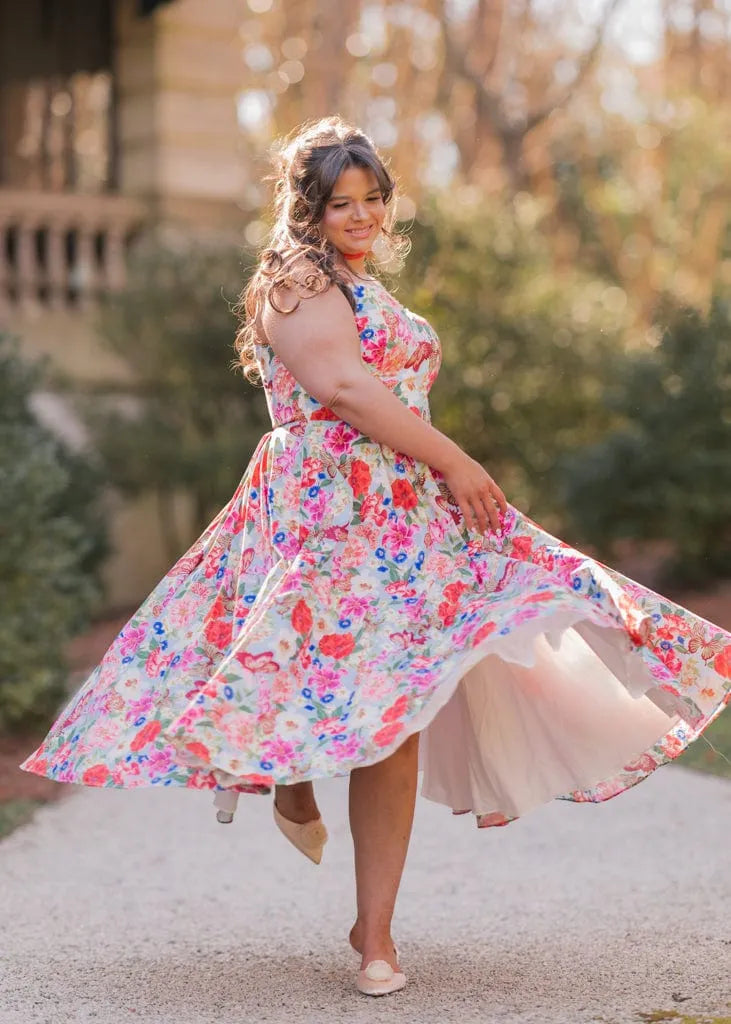 Vibrant Kelly Dress Sizes 00-34 - Free Shipping