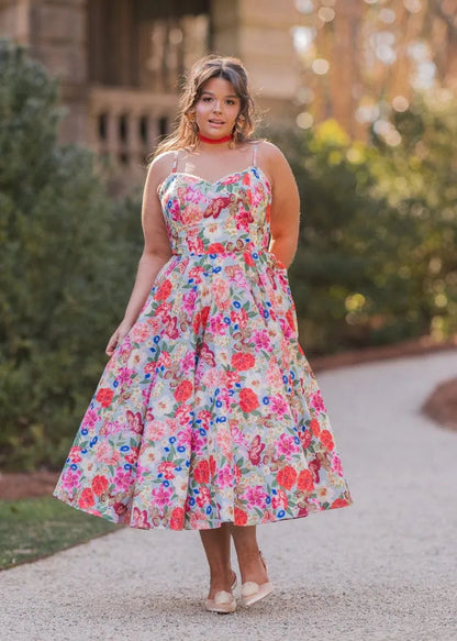 Vibrant Kelly Dress Sizes 00-34 - Free Shipping