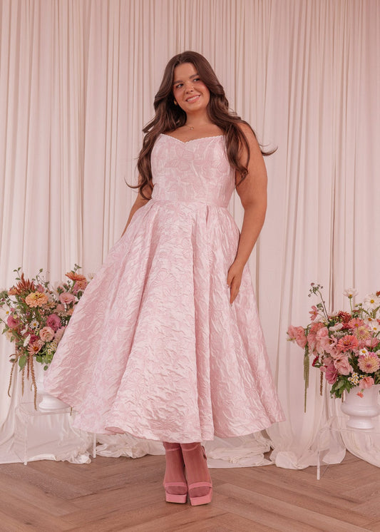Kelly Dress Pink Ribbon Edition Sizes 00-34 - Free Shipping
