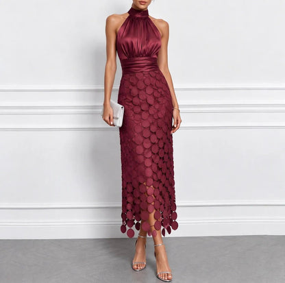 Wine Red clutch