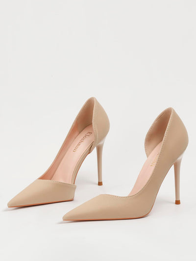 Women’s Pointed Toe Stiletto Heeled Court Pumps