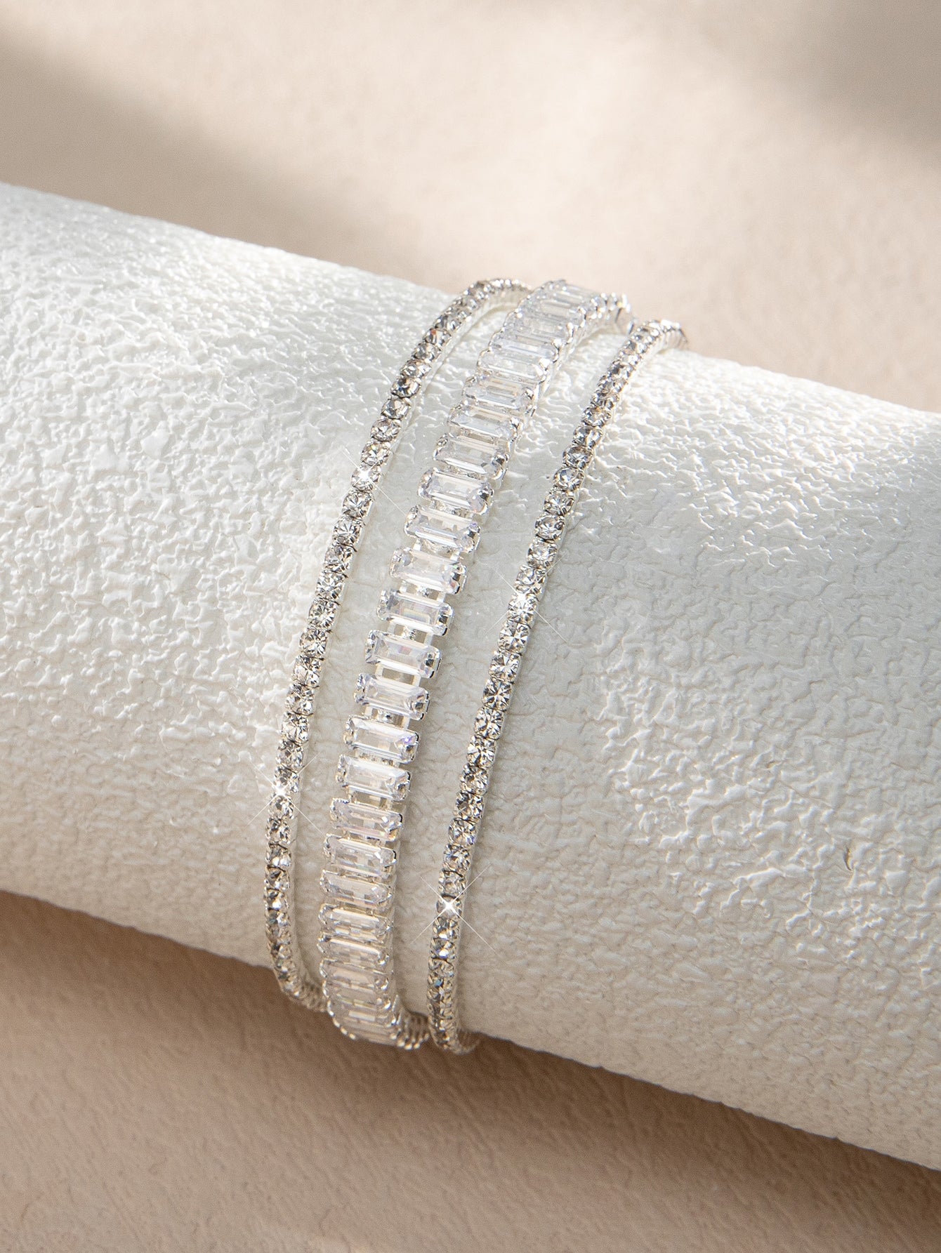 Elegant Rhinestone Bangle