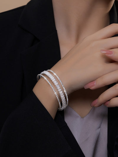 Elegant Rhinestone Bangle